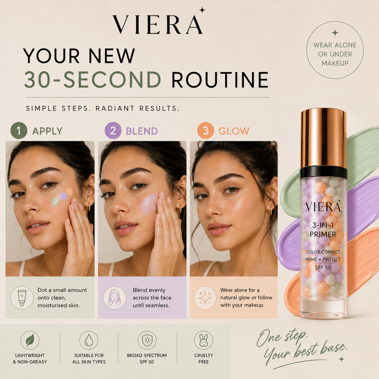 Viera 3-in-1 Primer