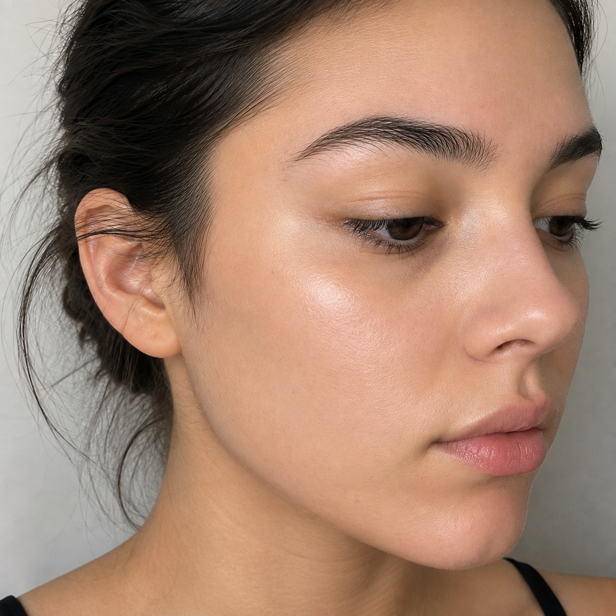 After applying Viera 3-in-1 Primer